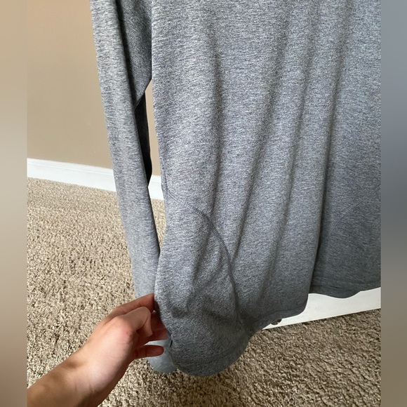 Gray Yogalicious Athletic Zip Up - Picture 4 of 4